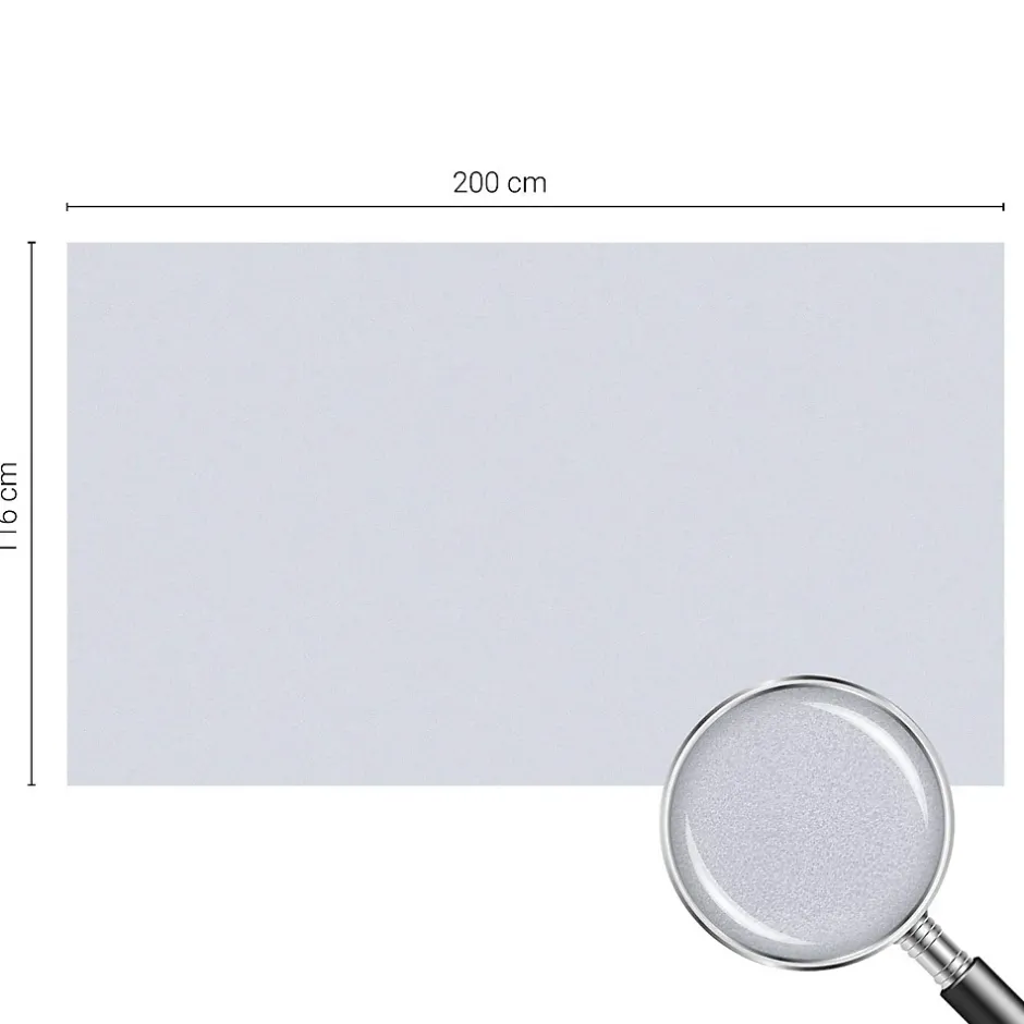 Film décoratif pour vitre 200x116 cm Protège efficacement l'intimité Couleur Unie 1 rol.-Wallfluent Best