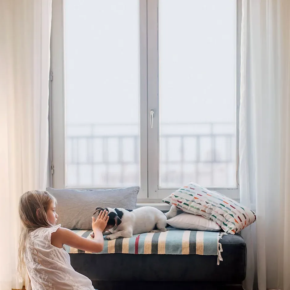 Film décoratif pour vitre 200x116 cm Protège efficacement l'intimité Couleur Unie 1 rol.-Wallfluent Best