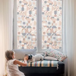 Film décoratif pour vitre 200x146 cm de protection d'intimité Mosaïque Abstraite 1 rol.-Wallfluent