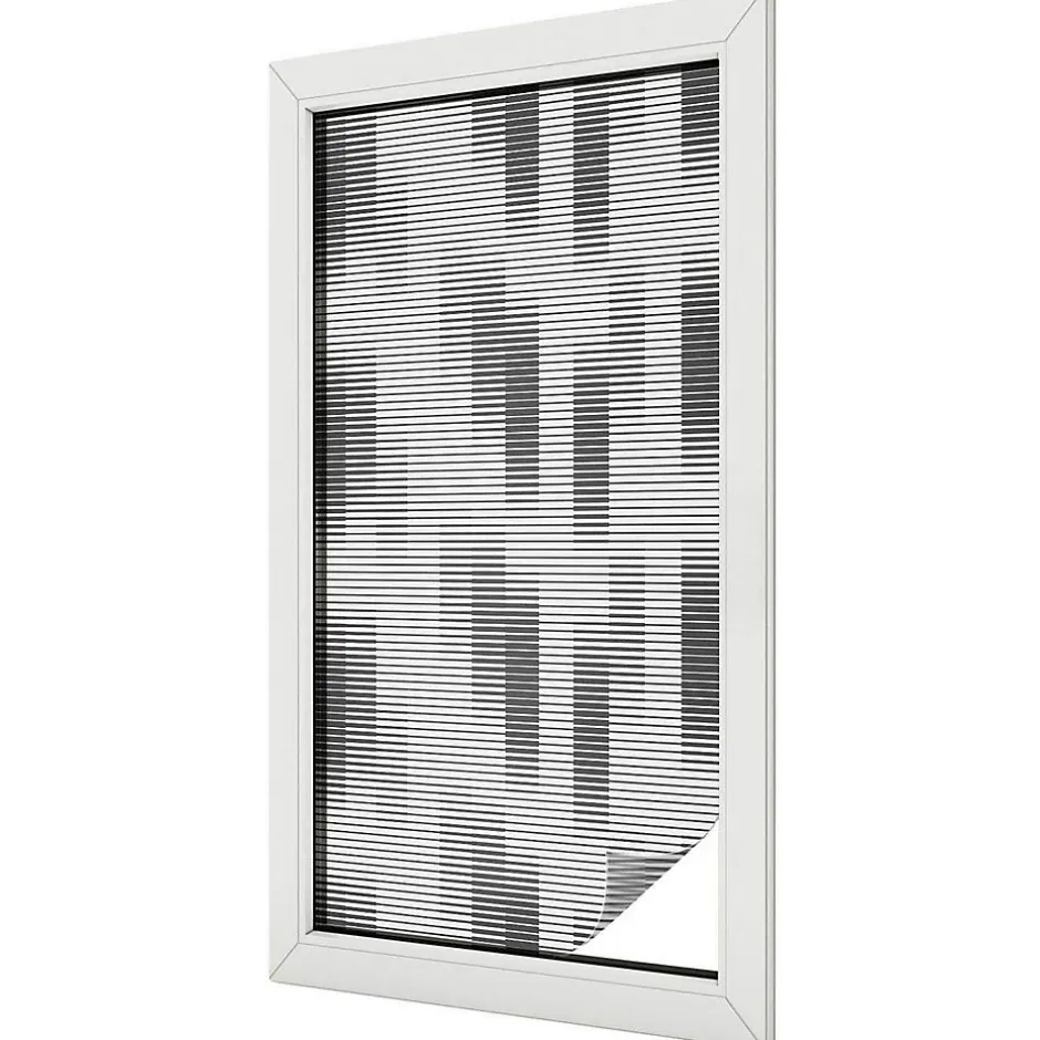 Film décoratif pour vitre 50x100 cm décoratif vitrail Grille Graphique 1 rol.-Wallfluent Best