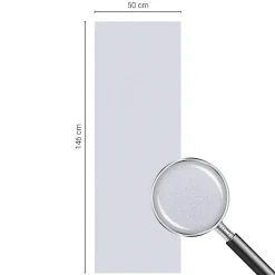 Wallfluent Film décoratif pour vitre 50x146 cm Protège efficacement l'intimité Couleur Unie 1 rol.