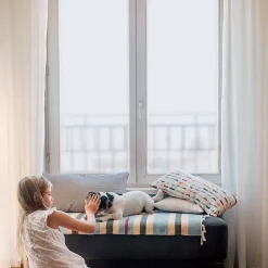 Wallfluent Film décoratif pour vitre 50x146 cm Protège efficacement l'intimité Couleur Unie 1 rol.