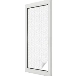 Wallfluent Film décoratif pour vitre 50x146 cm décoratif vitrail Formes Géométriques 1 rol.