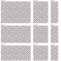 Film Ddépoli Autoadhésif 100x116 cm décoratif vitrail Motifs Pastel 1 rol.-Wallfluent