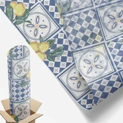 Film Ddépoli Autoadhésif 100x100 cm de protection d'intimité Motif Citron 1 rol.-Wallfluent