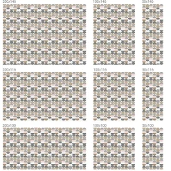 Film Ddépoli Autoadhésif 100x116 cm d'Intimité pour Fenêtre Rayures Motifs Géométriques 1 rol.-Wallfluent Discount