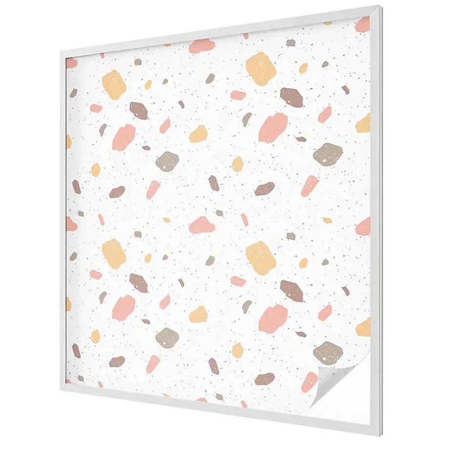 Film Ddépoli Autoadhésif 100x100 cm de protection d'intimité Terrazzo Abstrait 1 rol.-Wallfluent Outlet