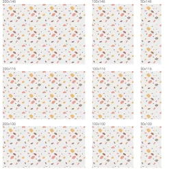 Film Ddépoli Autoadhésif 100x100 cm de protection d'intimité Terrazzo Abstrait 1 rol.-Wallfluent Outlet