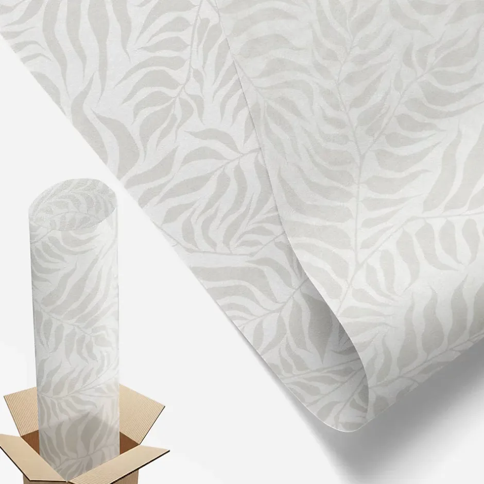 Film Ddépoli Autoadhésif 100x146 cm de protection d'intimité Élégance Feuillue 1 rol.-Wallfluent Outlet