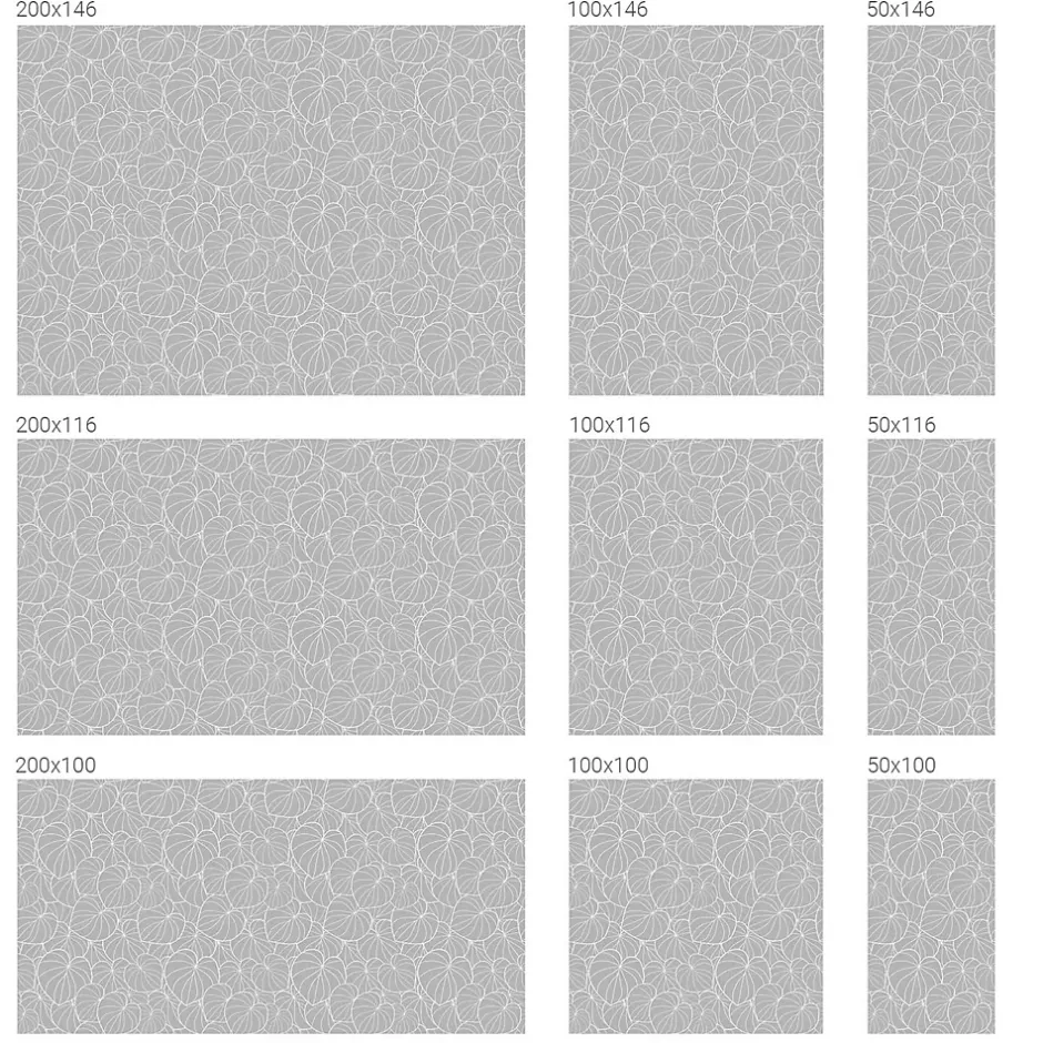 Wallfluent Film dépoli blanc adhésif 100x146 cm décoratif vitrail Élégance Feuillue 1 rol.