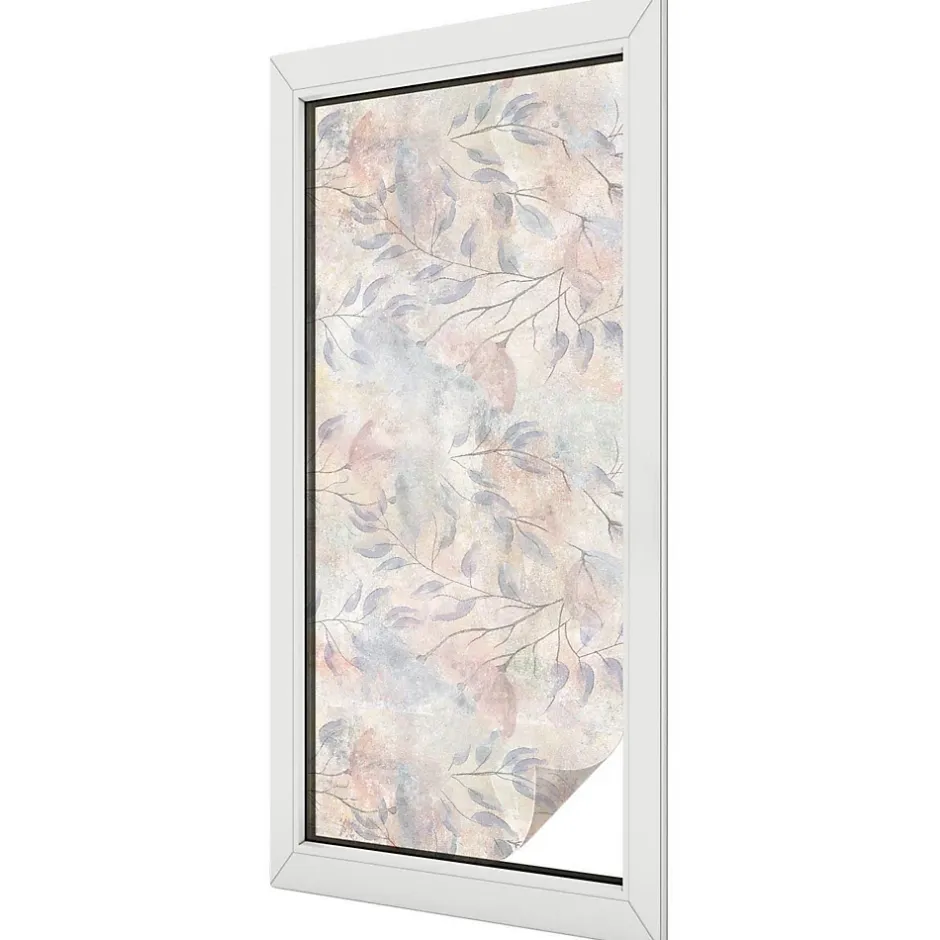 Wallfluent Film dépoli blanc adhésif 50x116 cm de protection d'intimité Effet De Changement 1 rol.