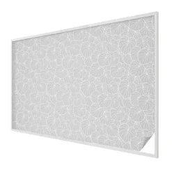 Film dépoli blanc adhésif 200x146 cm décoratif vitrail Élégance Feuillue 1 rol.-Wallfluent New