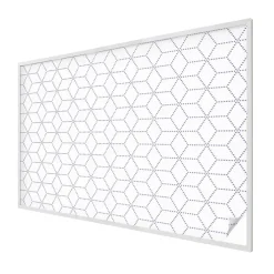 Wallfluent Film dépoli blanc adhésif 200x146 cm d'Intimité pour Fenêtre Rayures Losanges Violets 1 rol.