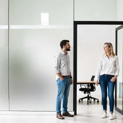 Film dépoli repositionnable translucide - 120 cm x 1.5 m - en Rouleau - DIMEXACT- Clearance