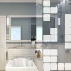 Ambiance Sticker Film Fenêtre Anti Regard Occultant - JEUX DE CUBES - Stickers Autocollant Brise-Vue pour Vitre & Porte de Douche - 150x45cm