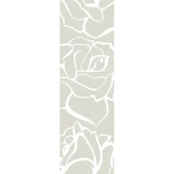 Ambiance Sticker Film Fenêtre Anti Regard Occultant - ROSES - Stickers Autocollant Brise-Vue pour Vitre & Porte de Douche - 120x35cm