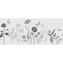 Film Fenêtre Anti Regard Occultant - FLEURS CHAMPÊTRE - Stickers pour Vitres & Porte de Douche - 40x100cm-Ambiance Sticker Outlet