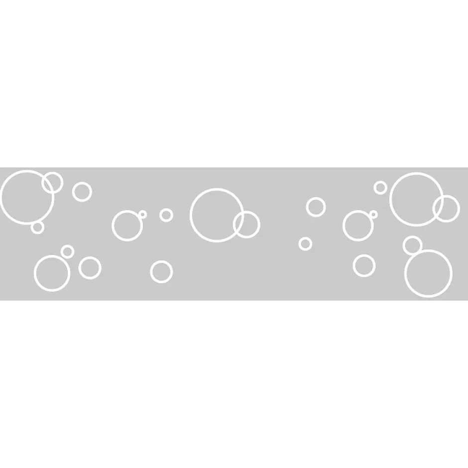 Film Fenêtre Anti Regard Occultant - BULLES DE SAVON - Stickers Autocollant Brise-Vue pour Vitre & Porte de Douche - 55x200cm-Ambiance Sticker New