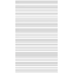 Film Fenêtre Anti Regard Occultant - DESIGN ALIGNÉ - Stickers Autocollant Brise-Vue pour Vitre & Porte de Douche - 155x85cm-Ambiance Sticker