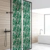 Ambiance Sticker Film Fenêtre Anti Regard Occultant - FEUILLES DE PALMIER - Stickers pour Vitres & Porte de Douche - 40x200cm