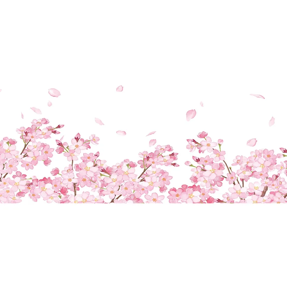 Film Fenêtre Anti Regard Occultant - FLEURS DE CERISIER - Stickers pour Vitres & Porte de Douche - 40x100cm-Ambiance Sticker New