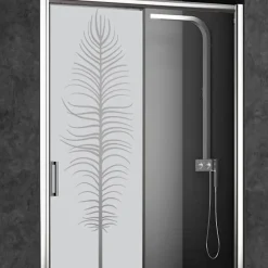 Film Fenêtre Anti Regard Occultant - PLUME - Stickers Autocollant Brise-Vue pour Vitre & Porte de Douche - 150x45cm-Ambiance Sticker Clearance