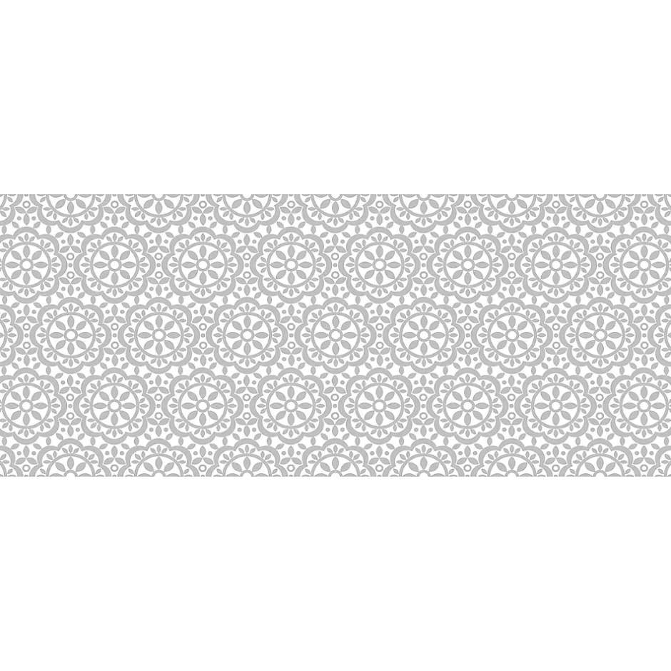 Film Fenêtre Anti Regard Occultant - ROSACES GRISES - Stickers pour Vitres & Porte de Douche - 40x100cm-Ambiance Sticker