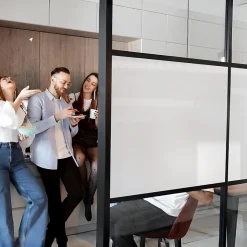 Film occultant blanc brillant pour fenêtre - 123 cm x 2 m - en Rouleau - DIMEXACT- Hot