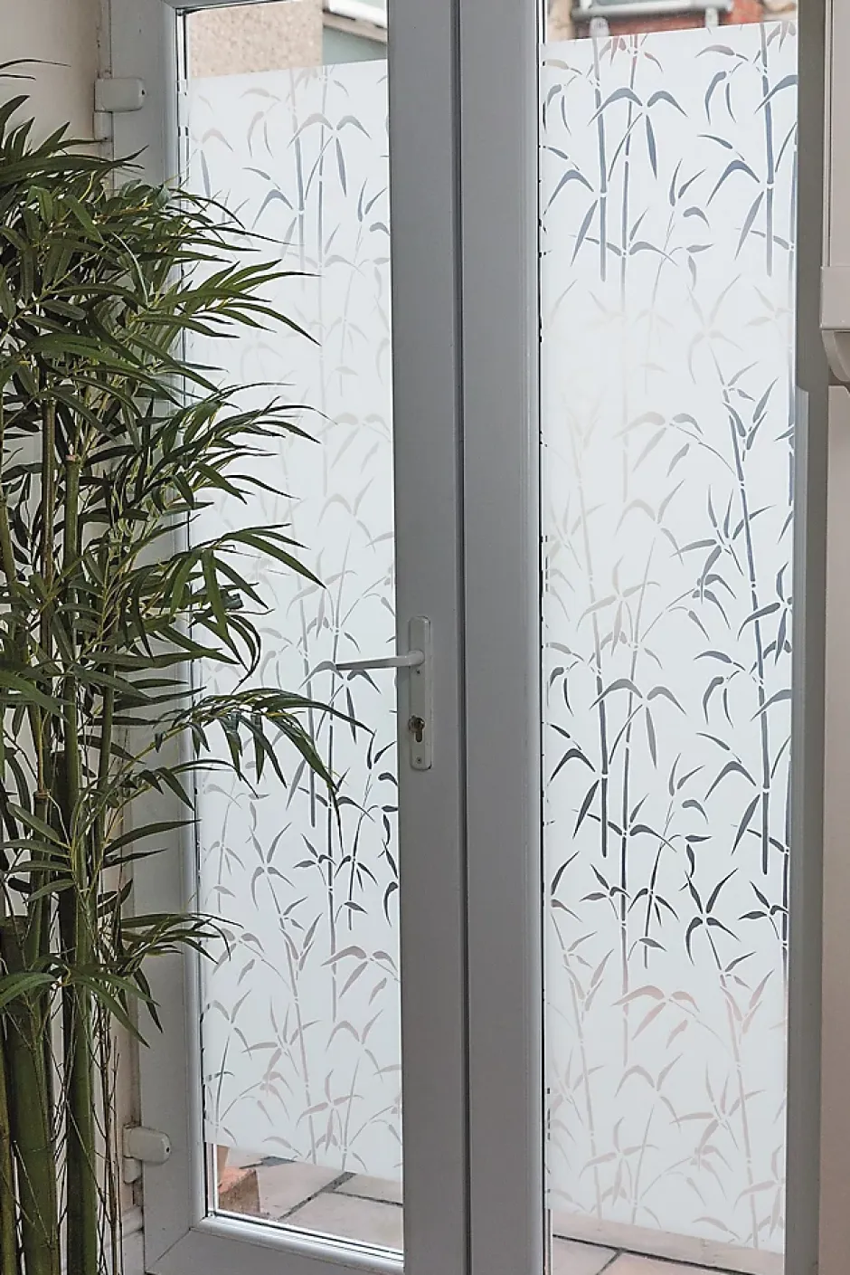 Film occultant statique pour vitre d-c-fix® Static Bambou 1.5m x 0.45m- New