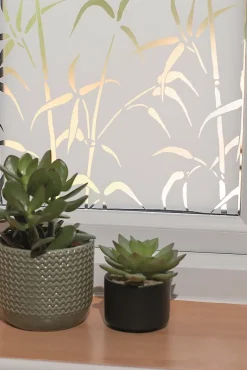 Film occultant statique pour vitre d-c-fix® Static Bambou 1.5m x 0.45m- New