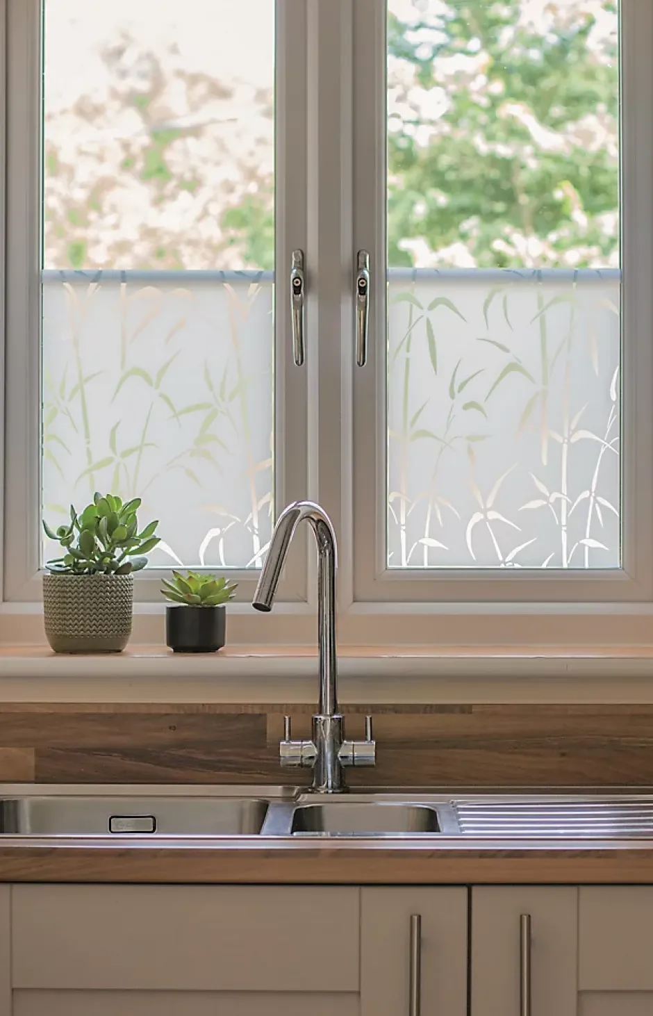 D-C-Fix Film occultant statique pour vitre ® Static Bambou 1.5m x 0.90m