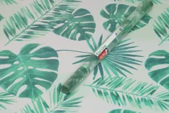 D-C-Fix Film occultant statique pour vitre feuillage bleu ® L.150 x 67,5cm