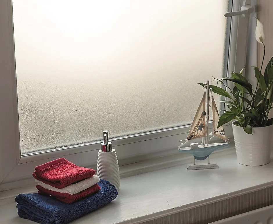 D-C-Fix Film occultant statique pour vitre ® Static Milky 1.5m x 0.675m