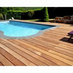 Jouplast Fixation invisible pour lame de terrasse en bois FIXEGO -