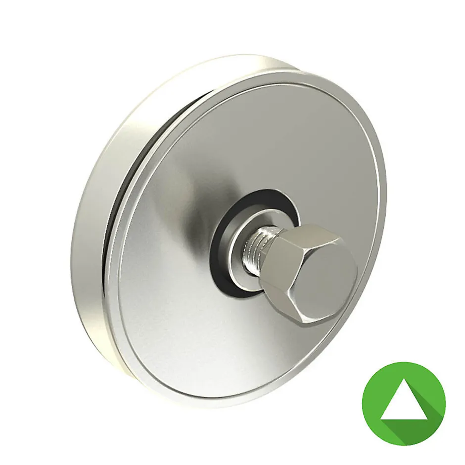 Slid’Up By Mantion Galet 140 mm à gorge en V 21 mm - 250 kg