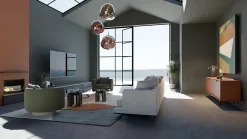 GAMME PRO - DALLE CLIPSABLE TRÈS HAUTE RÉSISTANCE AVEC SOUS-COUCHE INTEGREE. CIMENT FONCE-Pack T5 (66m²)-Samklic Clearance