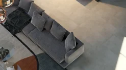 Samklic GAMME PRO - DALLE CLIPSABLE TRÈS HAUTE RÉSISTANCE AVEC SOUS-COUCHE INTEGREE. CIMENT BEIGE-Pack T4 (55m²)