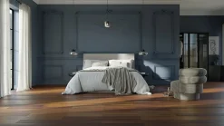 GAMME PRO - LAME CLIPSABLE TRÈS HAUTE RÉSISTANCE AVEC SOUS-COUCHE INTEGREE. NOYER NATUREL - Pack studio/salon (26m²)-Samklic Best