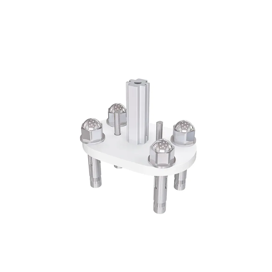 Garde-corps - Pour intérieur et extérieur - Aluminium argenté - Avec 5 traverses et 1 main courante - 200cm - Fixation à plat-AICA Sanitaire Clearance