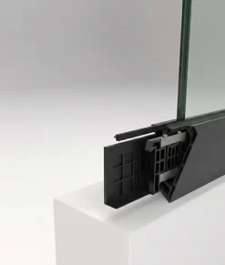 Sbalu Garde-Corps en verre sur mesure SB24S RAL 7016 Anthracite