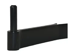 Afbat Gond à sceller renforcé double feuille acier noir Ø16 mm