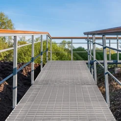 Grille caillebotis en Acier Galvanisé - 500mm x 500mm-MonsterShop Clearance