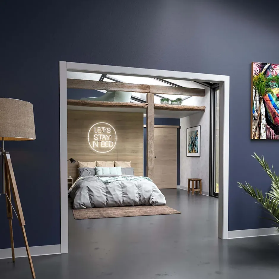 Habillage de Cloison 2.20 m - Blanc-Coulicool Hot