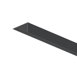 GoodHome Habillage en L pour fenêtre et porte fenêtre alu gris 60 x 30 mm