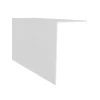 GoodHome Habillage en L pour fenêtre pvc blanc 6 x 6 cm