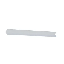 Habillage pour fenêtre et baie coulissante alu blanc 35 x 35 mm-GoodHome Best