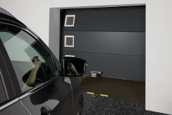 Hublot pour porte de garage carré en PVC blanc l.29 x H.29 cm-GoodHome Sale