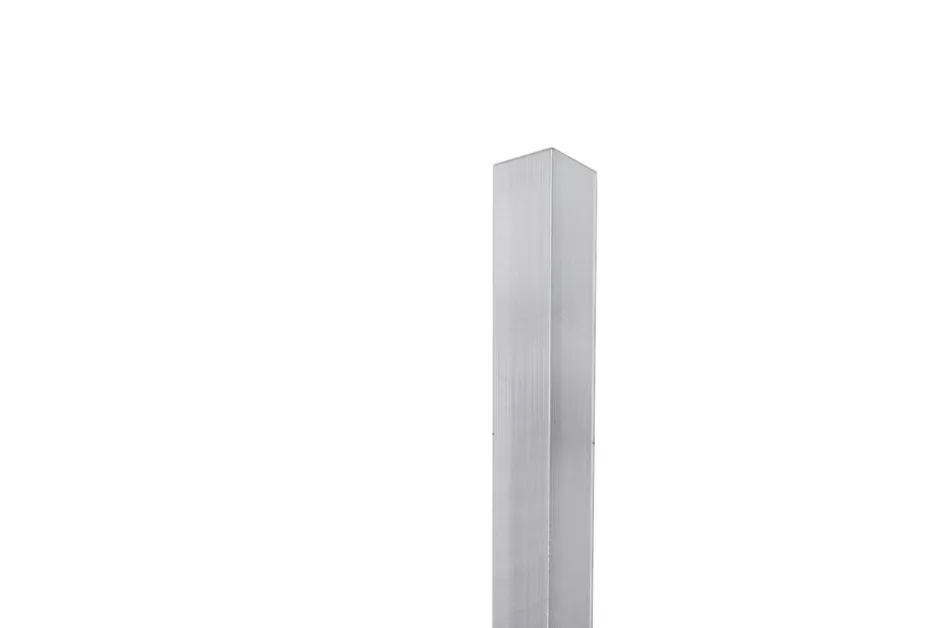 Profilé décoratif Li Angle intérieur en acier inoxydable Argent satiné - 20 mm x 2700 mm x 0,65 ep.-Ilcom Clearance
