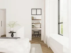 Imposte atelier en aluminium thermolaqué - L63 x H40 cm - Noir - BAYVIEW-Vente-unique Sale