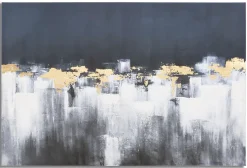 Mauro Ferretti Impression sur toile abstraite multicolore cm 80x3x120